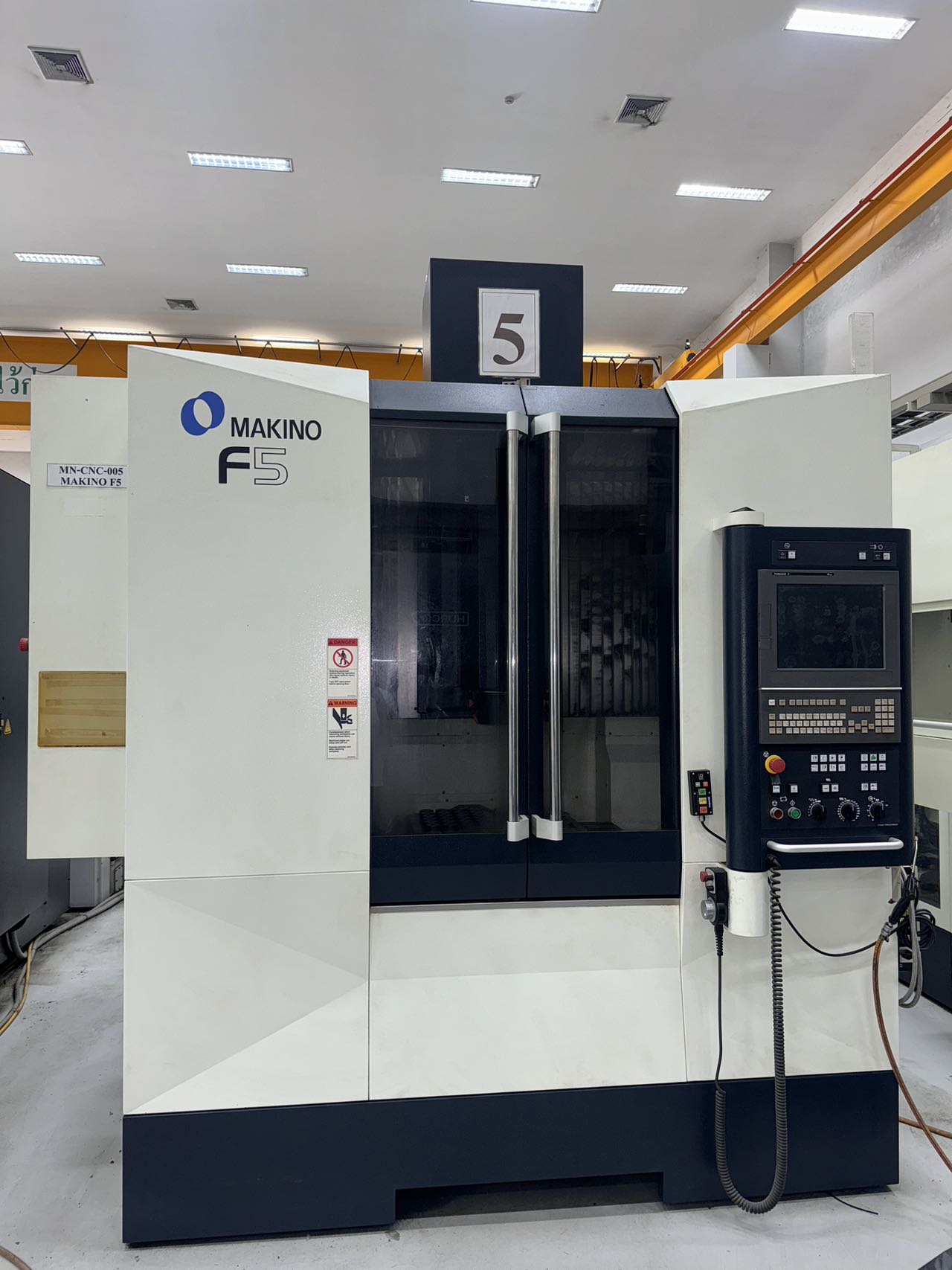 F5｜牧野中型重载高速加工中心，大台面、高刚性、高精度